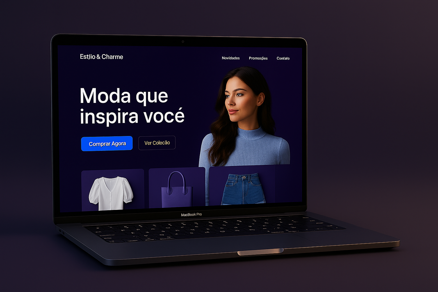 Projeto de site institucional